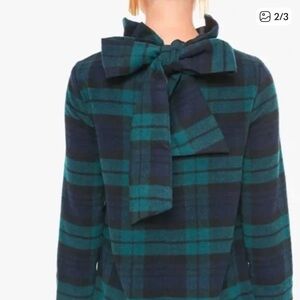 Blackwatch Daphne Dress TUCKERNUCK Tartan with Bow in the Back Sz Large